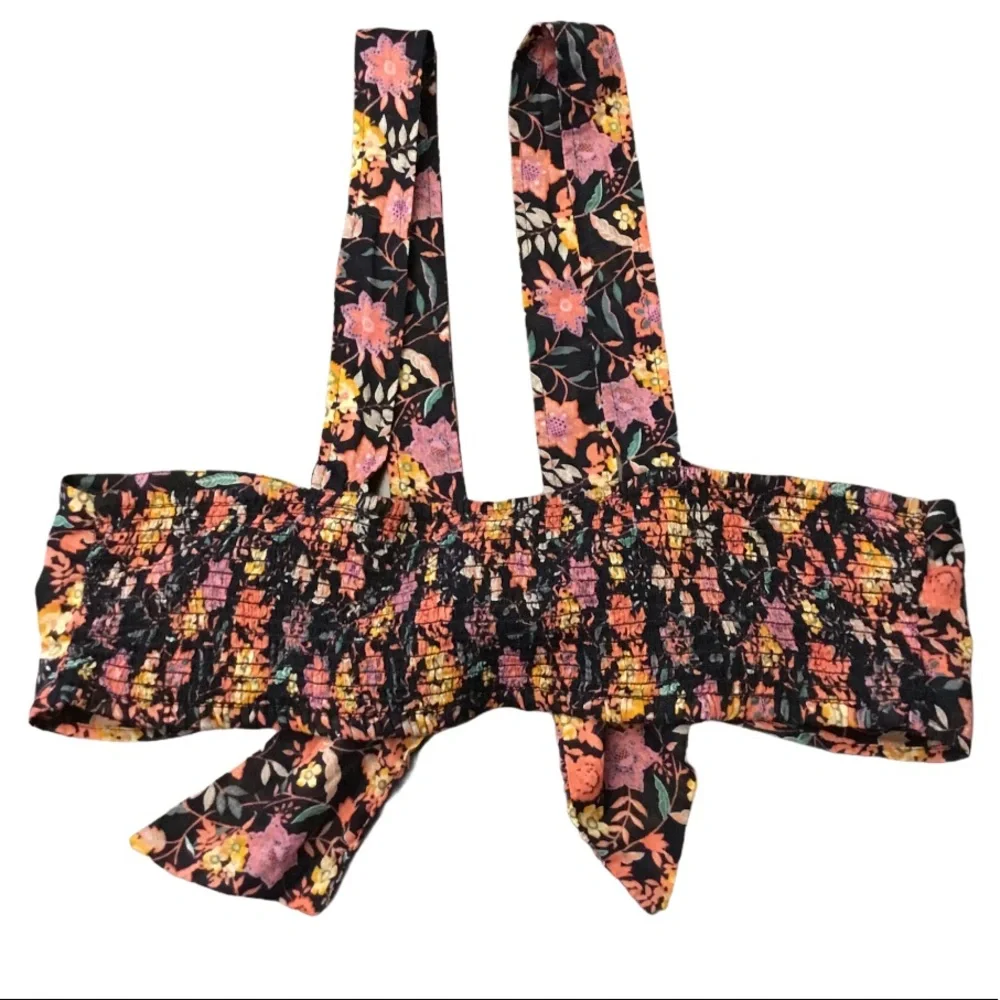 Free People Tie Front Bralette Size L